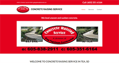 Desktop Screenshot of concreteraisingservice.net